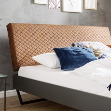 Kovová posteľ Vancouver, 140x200 cm, koňaková - 8