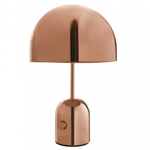 Kovová stolní lampa Ohri, 45 cm, měděná - 1