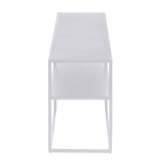Kovový TV stolek Lyfte, 120 cm, bílá - 3