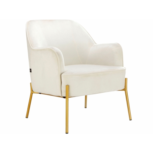 Kreslo Celia, krémová - 1