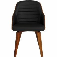 Křeslo Dusty (SET 2 ks), černá - 2