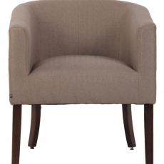Křeslo Nemea, textil, taupe - 2