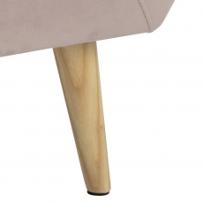 Kreslo s opierkami Darja, ružová - 6