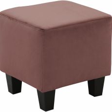 Křeslo Spicy, samet, růžová - 6