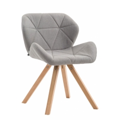 Křeslo Tyr, světle šedá