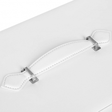 Kufrík na šperky Leman, 29,5 cm, biela - 6