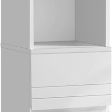 Kúpeľňová skrinka Cerberus, 170 cm, biela - 1