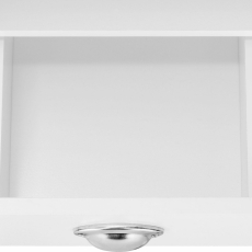 Kúpeľňová skrinka Kiley II., 180 cm, biela - 6