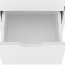 Kúpeľňová skrinka Pinea, 100 cm, biela - 5