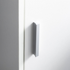 Kúpeľňová skrinka Saba, 95,5 cm, biela - 10