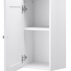 Kúpeľňová závesná skrinka Amigo, 60 cm, biela - 3