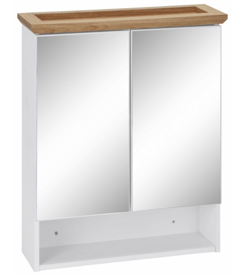 Kúpeľňová závesná skrinka Amigo, 75 cm, biela