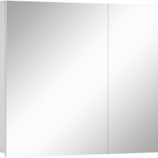 Kúpeľňová zrkadlová skrinka Wessel, 70 cm, biela - 1