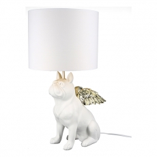 Lampa Bulli, 55 cm, biela / zlatá - 1