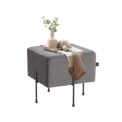 Lavica Uwen, 40 cm, sivá