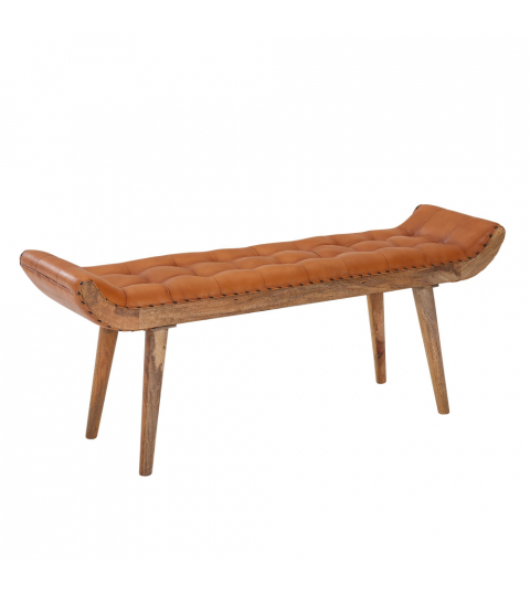 Lavice Callie, 125 cm, hnědá