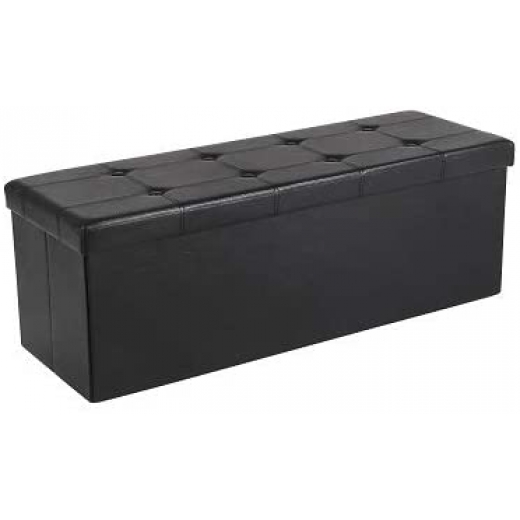 Lavice Maddie, 110 cm, černá - 1