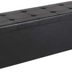 Lavice Maddie, 110 cm, černá - 1