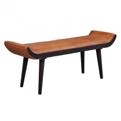Lavice Melisa, 125 cm, hnědá