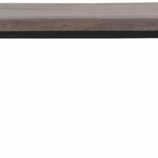 Lavice Sinc, 180 cm, šedá / černá - 2