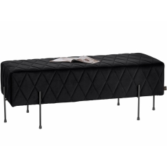 Lavice Tonio, 110 cm, černá