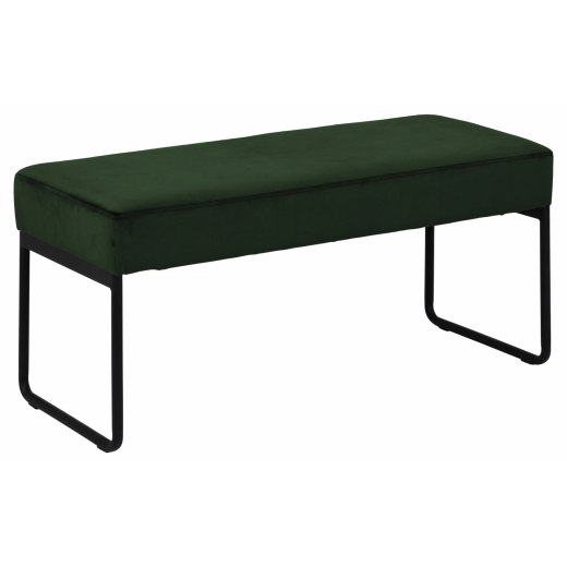 Lavice Xenia, 95 cm, zelená - 1