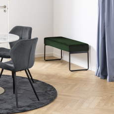 Lavice Xenia, 95 cm, zelená - 7