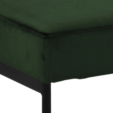 Lavice Xenia, 95 cm, zelená - 9