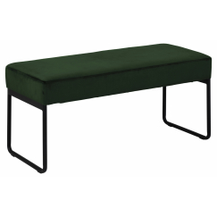 Lavice Xenia, 95 cm, zelená