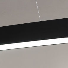 LED závěsné svítidlo Y-form, 107 cm, černá - 5