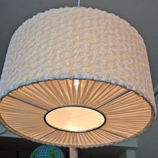 Luster / závesná lampa Floret 50 cm - 1