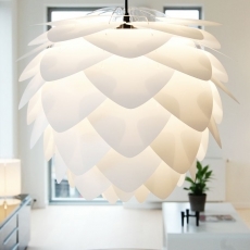 Svietidlo / luster závesný VITA Silvia, biela - 6