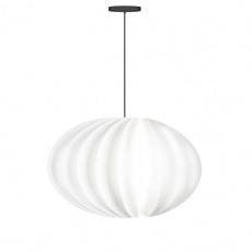 Svietidlo / luster závesný VITA Disca, biela - 1