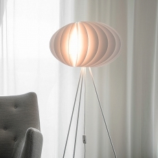 Svietidlo / luster závesný VITA Disca, biela - 4