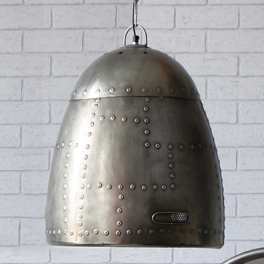 Lustr závěsný kovový Factory, 55 cm - 1