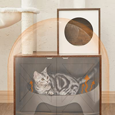 Mačací strom Mathias, 140 cm, hnedá - 4