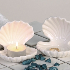 Miska / čajový svícen Muschel, 8 cm - 1
