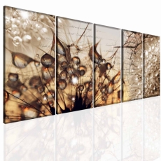 Moderní obraz Jantarová příroda, 150x70 cm - 3