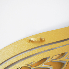 Nástěnná dekorace Angel Wings, 70 cm, zlatá - 6