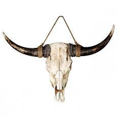Nástěnná dekorace Buffalo 80 cm, hnědá - 1