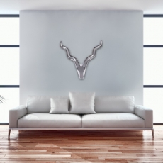 Nástěnná dekorace Deerr, 65 cm, hliník - 3