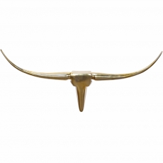 Nástěnná dekorace Doe, 100 cm, zlatá - 1