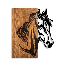 Nástěnná dekorace Horse, 57 cm, hnědá - 6