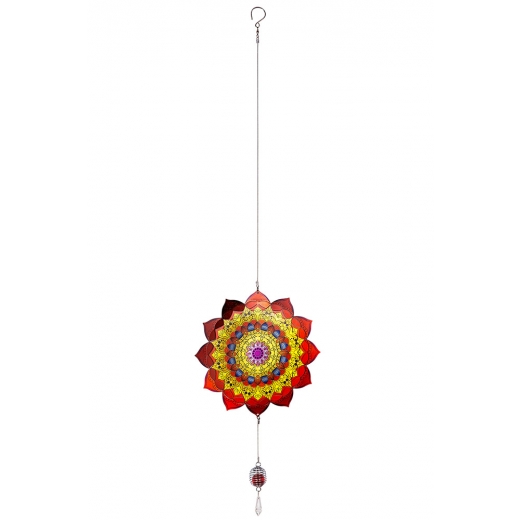 Nástěnná dekorace mandala Diler, 90 cm, vícebarevná - 1