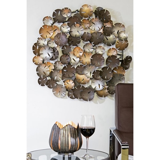 Nástenná dekorácia kovová Bloom, 65 cm - 1