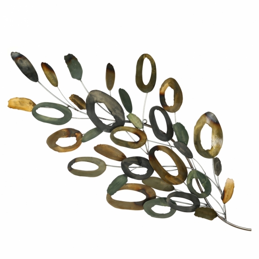 Nástenná dekorácia Olive, 120 cm, zelená / zlatá - 1