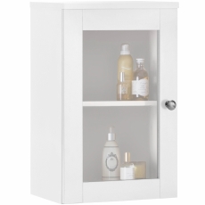 Nástěnná koupelnová skříňka Kiley, 50 cm, bílá - 3