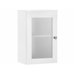 Nástěnná koupelnová skříňka Kiley, 50 cm, bílá