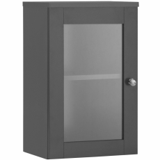 Nástěnná koupelnová skříňka Kiley, 50 cm, šedá - 1