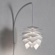 Nástěnná lampa PineApple InBetween, 25 cm, bílá - 1